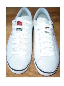 NEW MARC ECKO UNLTD. STARKE REED White Leather Shoes Sz 8 $60 ***FREE 