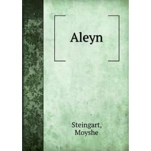  Aleyn Moyshe Steingart Books