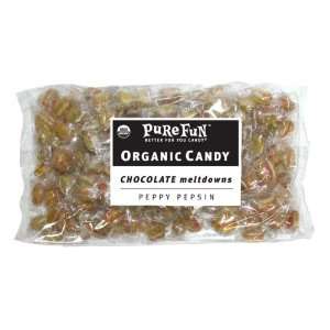 Pure Fun Organic Candy Peppy Pepsin Chocolate Meltdowns, 48 Ounce 