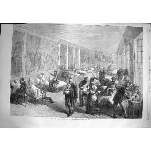  1870 War Wounded Soldiers Galerie Louis Palace France 