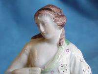 18th Century Staffordshire Maiden Figurine Sherrat Wood  