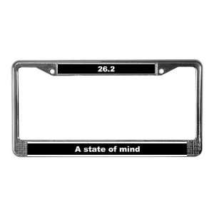  26.6 A State of Mind Sports License Plate Frame by 