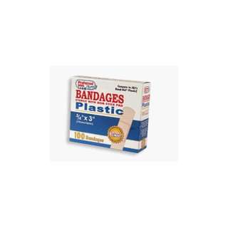  BANDAGES PLAST 3/4X3 ***KPP Size 100 Health & Personal 