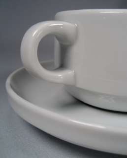   Modern Suisse Langenthal STACK (6) Cup Saucer; Rosenthal TC100 Style