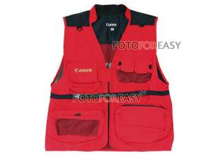   Vest for Canon 450D 40D 550D 600D 60D 5D II Touring Travel Camera User