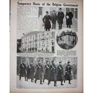    1914 WW1 Gurkhas Soldiers India Belgian Government