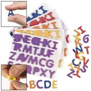  1,040 Foam Alphabet Letters   Self Adhesive Toys & Games