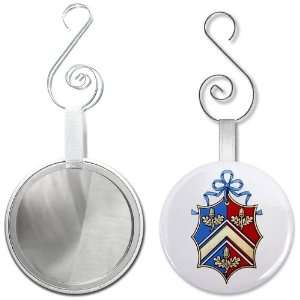 Kate Middleton Coat of Arms Royal Wedding 2.25 inch Glass Mirror 