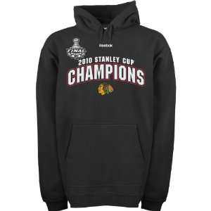 Reebok Chicago Blackhawks 2010 Stanley Cup Champions Hooded Sweatshirt