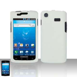White Case+Screen+Car Charger for SAMSUNG CAPTIVATE  