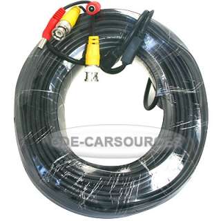 50m Meter BNC Power and Video Coaxial Cable Camera Lead  