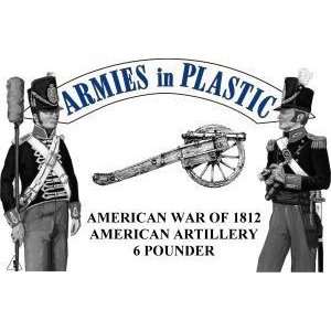  War of 1812   American Artillery Crew with 6 Pounder 