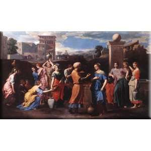   the Well 16x9 Streched Canvas Art by Poussin, Nicolas