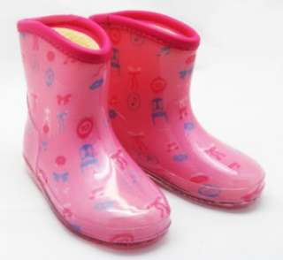 Children Rainboot kids boots US size 13 190mm 7 1/2  