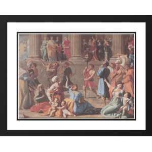  Poussin, Nicolas 36x28 Framed and Double Matted The 