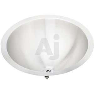   Mount 18 Gauge Round Bowl Stainless Steel Lavatory
