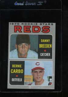 1970 TOPPS #36 REDS ROOKIES BERNIE CARBO RC NM *03532  