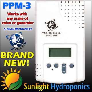   PPM 3 PPM3 CO2 MONITOR CONTROLLER C02 CARBON DIOXIDE 3 YEAR WARRANTY
