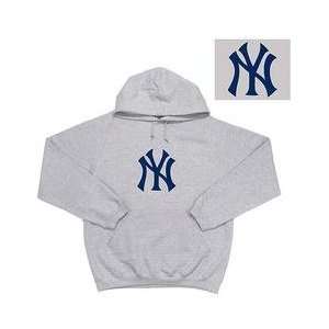 New York Yankees Applique Goalie Hooded Sweatshirt by 