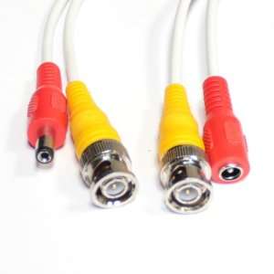 Cables Direct Online  WHITE 20ft PREMIUM QUALITY PRE MADE SECURITY 