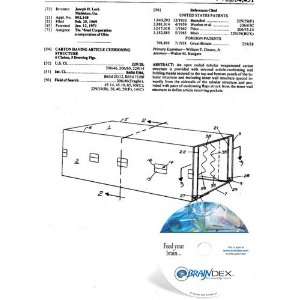   CD for CARTON HAVING ARTICLE CUSHIONING STRUCTURE 