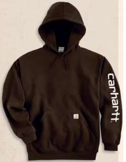 Carhartt® Midweight Hooded Logo Sleeve Sweatshirt  