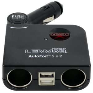  SSPU2 Autoport DC Car Adapter with 2 USB Ports (Batteries 