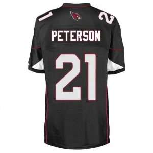  Arizona Cardinals 21# Peterson Black Jerseys Authentic 