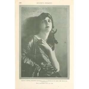  1918 Print Dancer Desiree Luboveska 