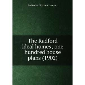   plans (1902) (9781275178182) Radford architectural company Books