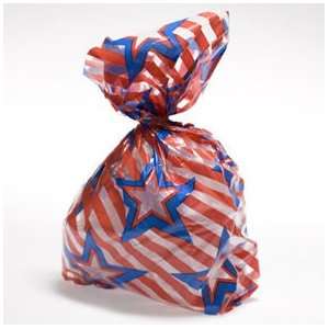  Patriotic Cellophane Bags Toys & Games