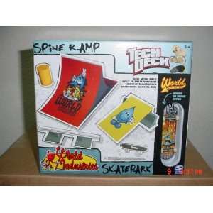  Tech Deck Spine Ramp Bonus Fingerboard Toys & Games