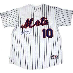  Endy Chavez New York Mets Autographed Replica Home 