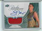 SPENCER HAWES 2007 08 UD EXQUISITE ROOKIE PATCH AUTO 31  