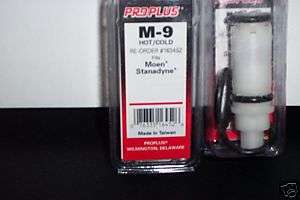   PROPLUS M 9, MOEN/STANADYNE cartridges MOEN Faucet Cartridges  