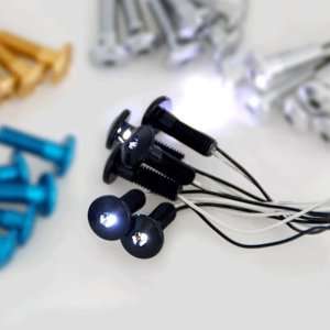  Sportbike / Motorcycle Headlite/ Windscreen 5mm LED BOLTS 