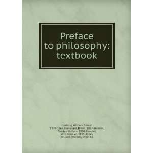  Preface to philosophy book of readings Ross Earle, Piper, Raymond 