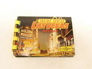 Vintage Plastichrome 10 Views Casino Las Vegas  