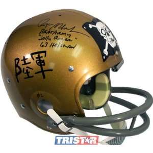   with Beat Army, Heisman 63 Inscription in Chinese