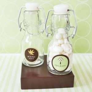 Fall for Love Personalized Mini Glass Bottles  Kitchen 