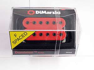DiMarzio F spaced Dominion Bridge Humbucker Red DP 245  