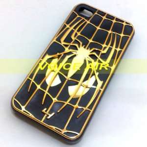  Spiderman 4 Black/Gold Iphone 4 4s Case with Box Packaging 