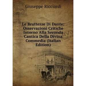   Della Divina Commedia (Italian Edition) Giuseppe Ricciardi Books