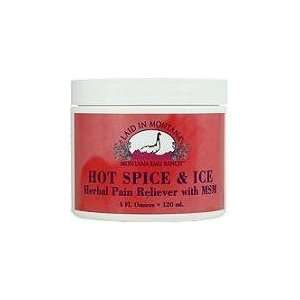 Hot Spice & Ice Herbal Pain Reliever   4 oz   Balm