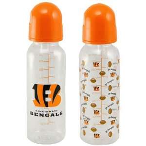    Cincinnati Bengals 2 Pack 9 oz. Baby Bottles (2 Pack) Baby