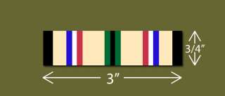Southwest Asia Service Medal Iraq Vinyl Decal Sticker  