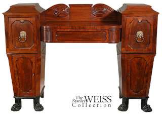 SWC A Small Regency Mahogany Sideboard, England, c.1830  