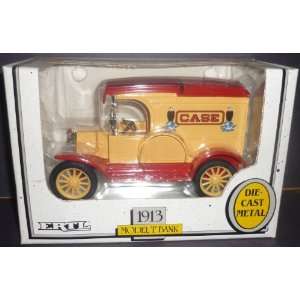  Ertl CASE 1913 Model T Bank,1/25 Scale Diecast Bank Toys & Games