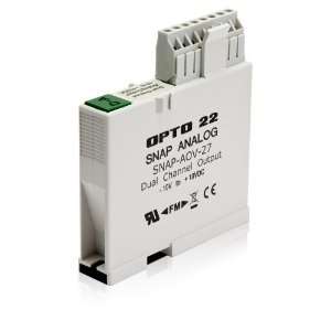   Bipolar Analog Voltage Output Module, 2 Channel,  10 to +10 VDC Output