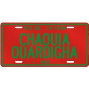 NEW  KISS ME , I AM FROM CHAOUIA OUARDIGHA  MOROCCO LICENSE PLATE 